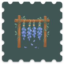 藍鈴花架